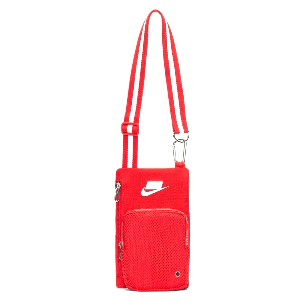 Nike Red Shoulder Bag with White Logo